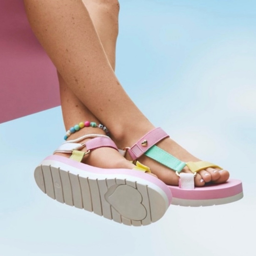 NWT Stoney Clover X Target Limited-Edition Colorful Strappy Sandal, Size 10